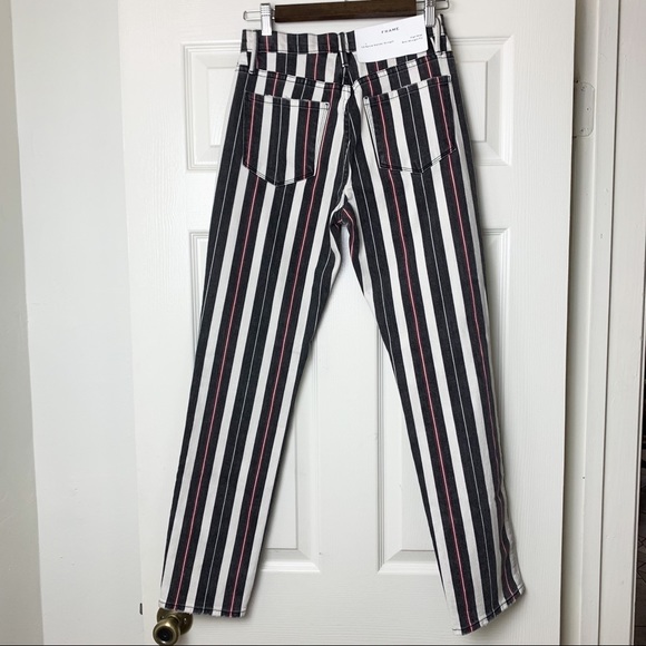 NEW Frame le sylvie slender straight band stripe - Picture 5 of 7